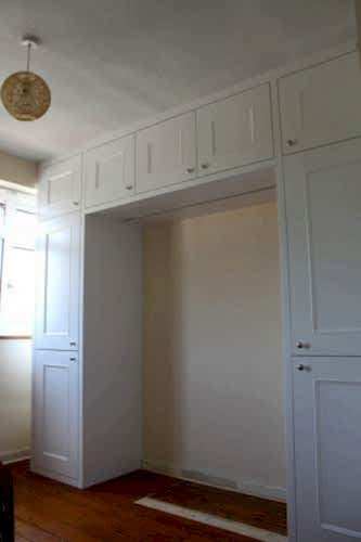 Shaker with panel mouldings wardrobe